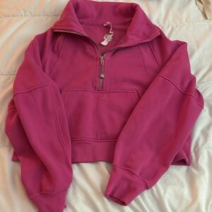 Lululemon Oversized Quarter Zip Scuba Jacket